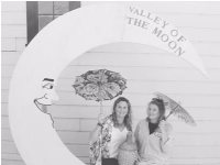 Posing for a photograph with Kris Murphy at the Glen Ellen Historical Society Booth