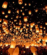 Chinese New Year lanterns